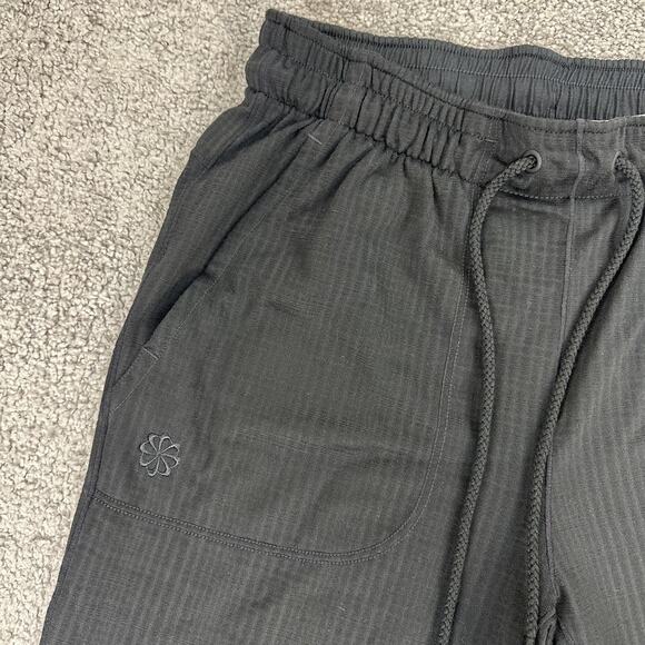 Nike Pants Mens Small Black Yoga Dri-FIT Standard Fit Tapered Joggers FB7782-010 - Picture 5 of 14